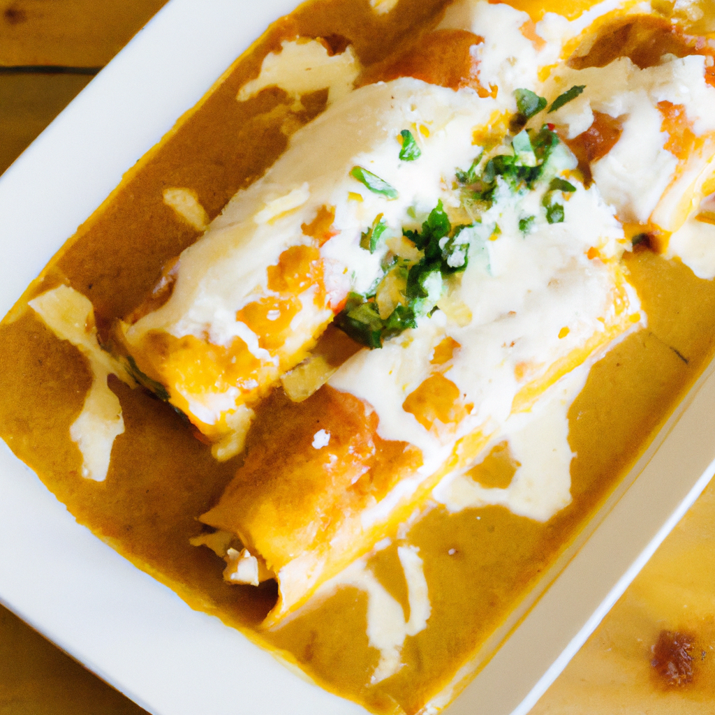 Homemade Chicken Enchiladas Recipe