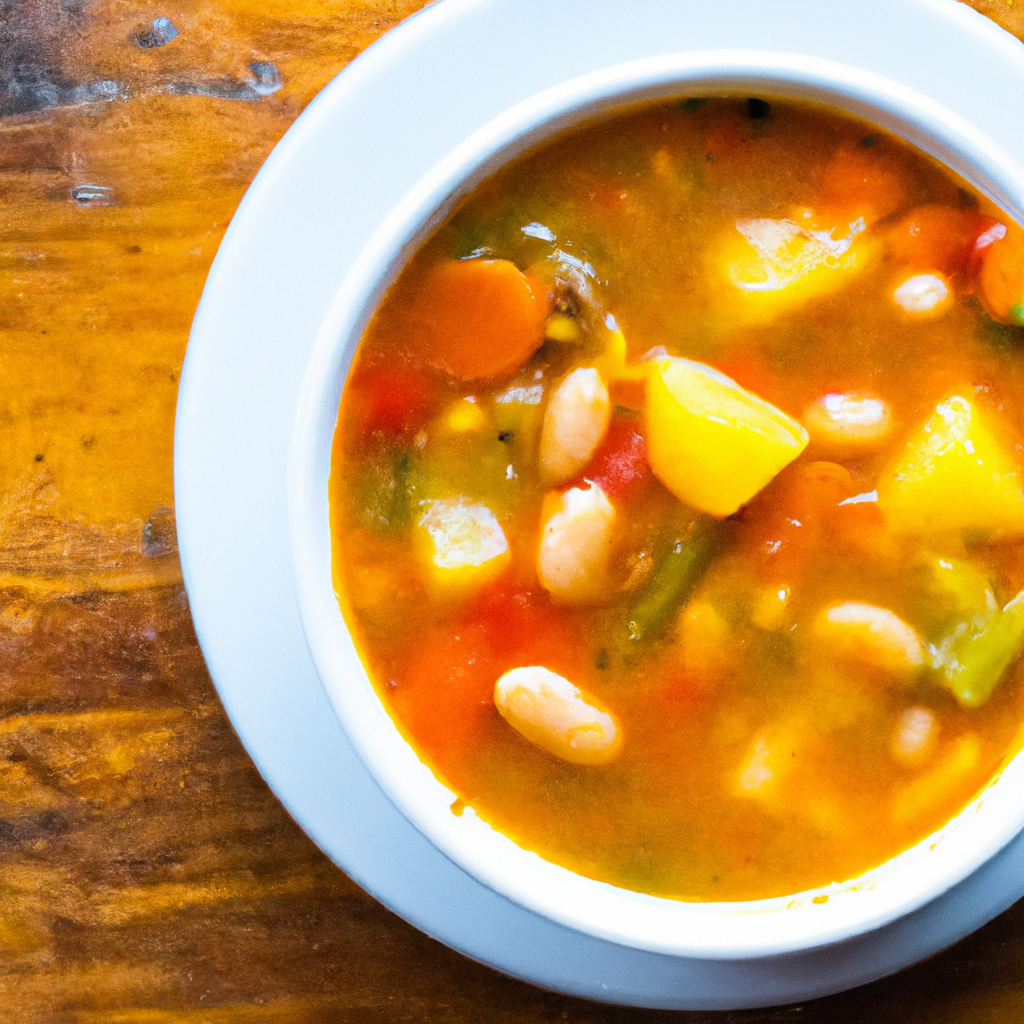 Homemade Minestrone Soup Recipe
