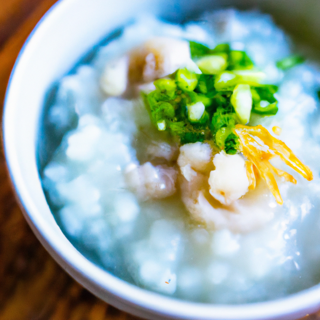 Homemade Congee Rice Bowl