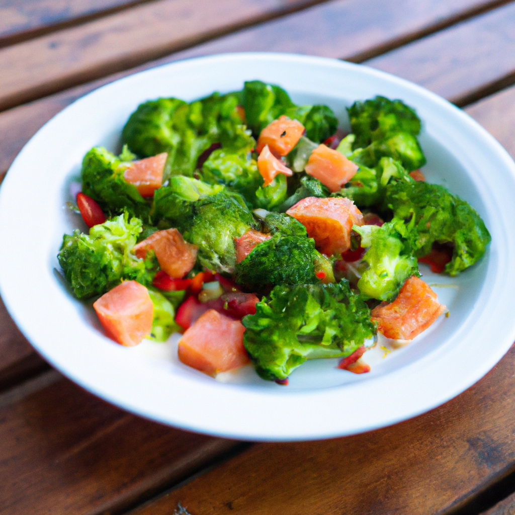 Homemade Salmon Broccoli Salad