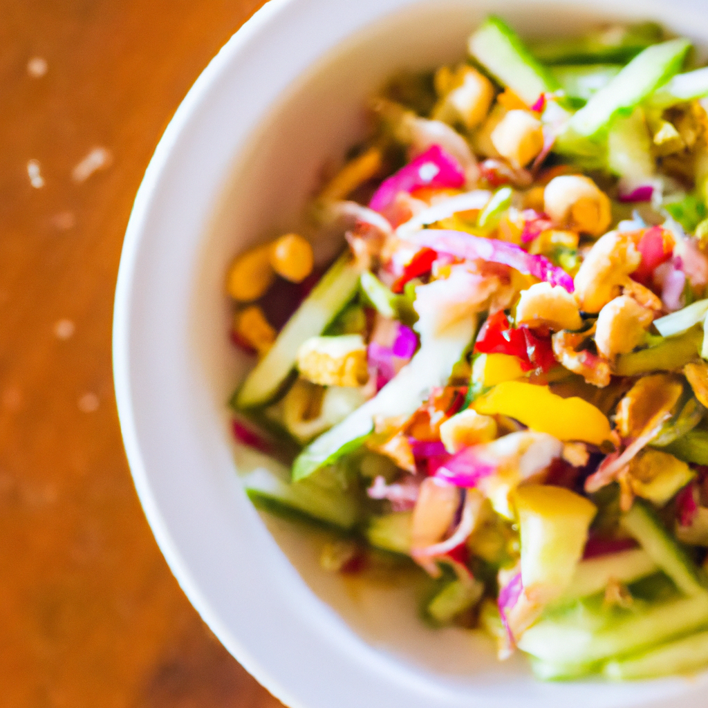Homemade Thai Chopped Salad