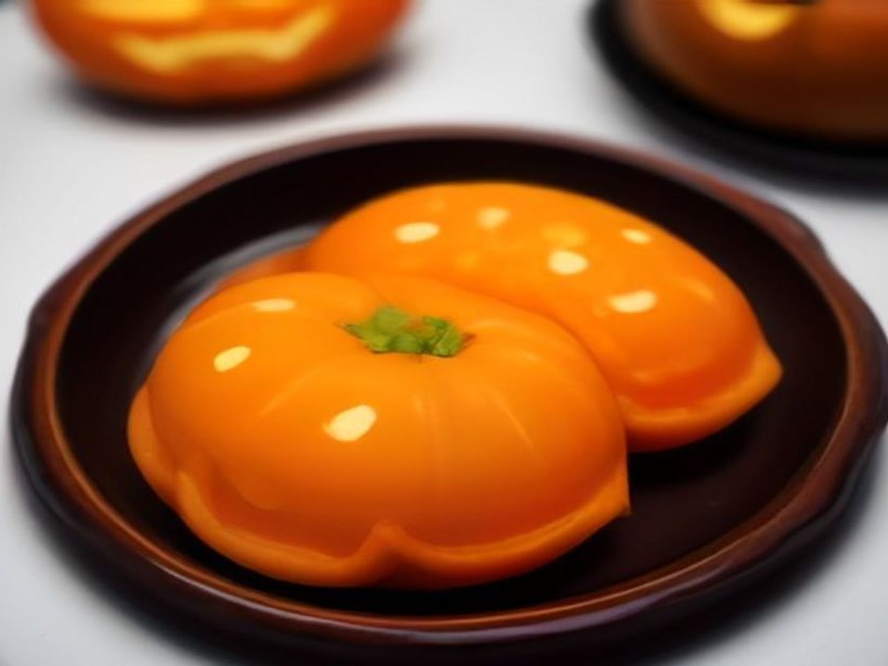 Jack-O'-Lantern Stuffed Peppers