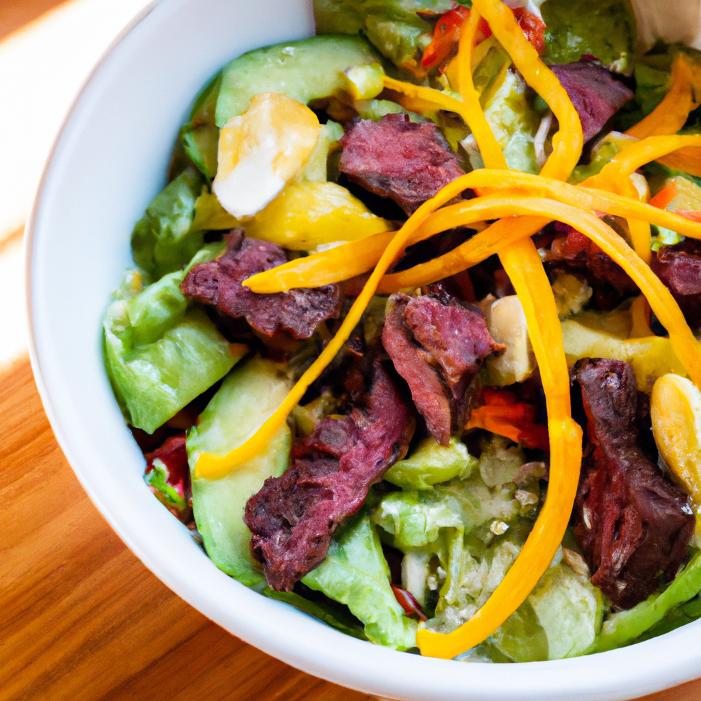 Family Friendly Beef Salad