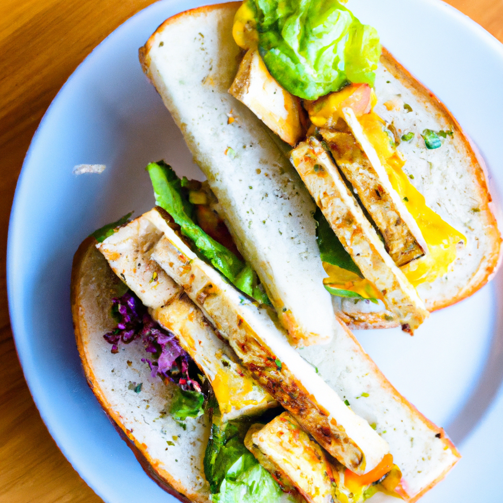 Kid Friendly Tofu Sandwich